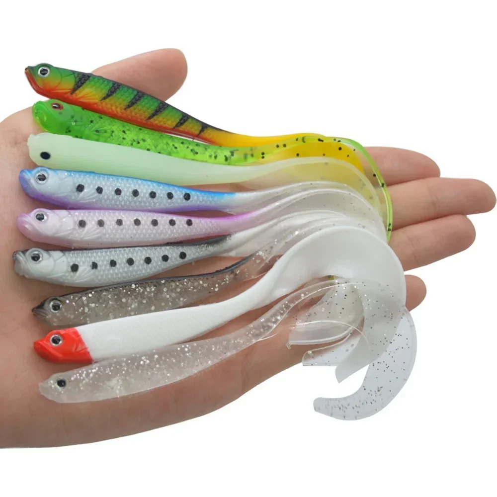 Fishing Lure Spinnerbait - Vissen Lokken 125mm Swimbait Shad T-Staart
