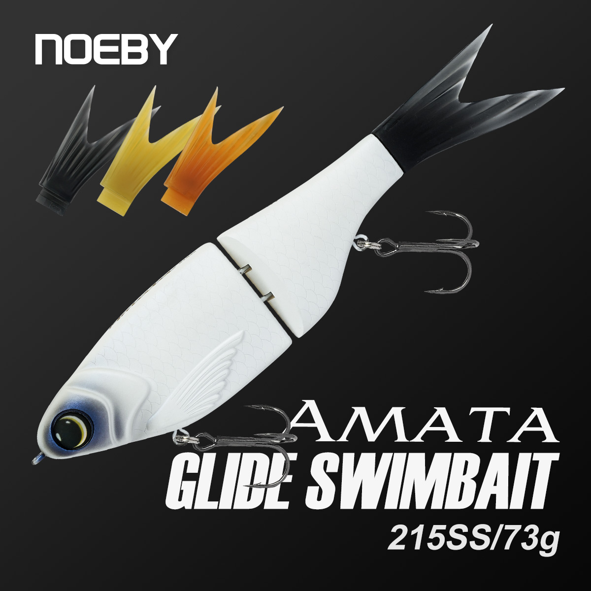 Fishing Lure Jerkbait - Noeby 215mm 73gAmata Glide Swimbait Lokken