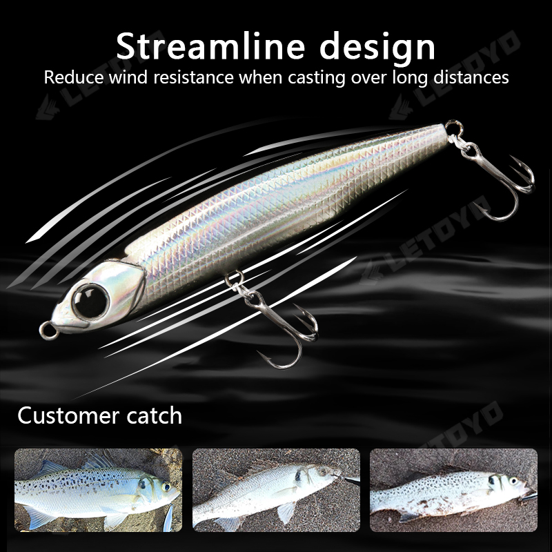 LETOYO Sinking Potlood 17g 12g - Fishing Lure Spinnerbait recensie en prijs